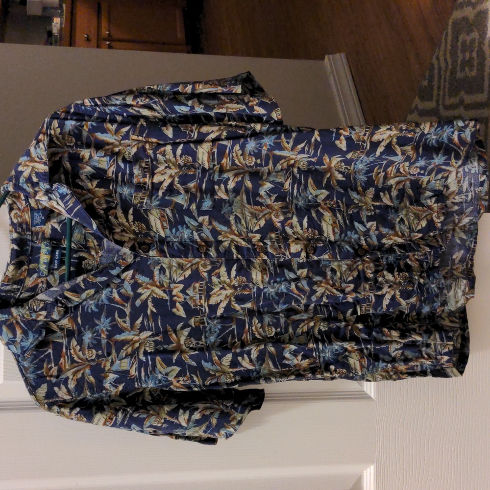 Campia Blue Hawaiian shirt